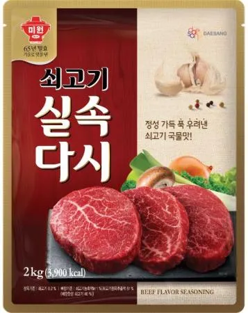 쇠고기실속다시,2Kg,대상,실온