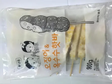 오징어옥수수핫바, 900g, 가토코, 냉동, 중국