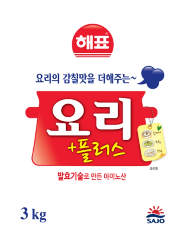 요리플러스(미원대체), 3kg, 사조해표, 실온 이미지