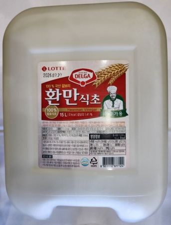 환만식초,15L,롯데푸드,실온