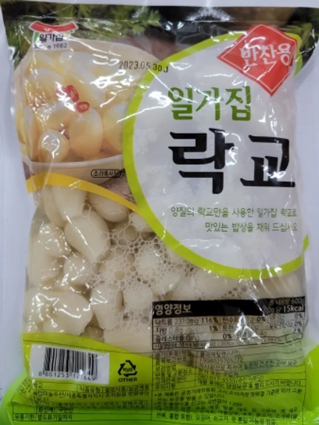 락교,1Kg,일미농수산,냉장,중국 이미지