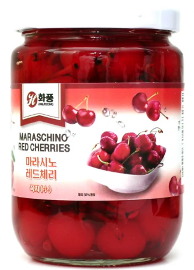 마라시노레드체리(꼭지있음),375g(화풍,실온) 이미지