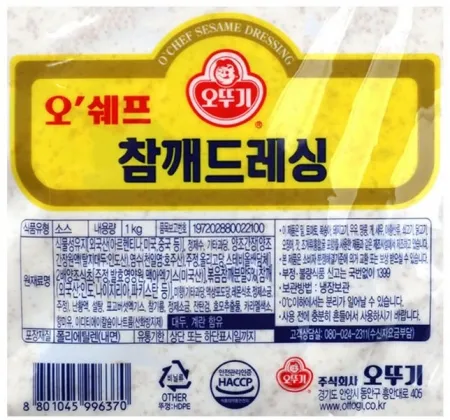 참깨드레싱,1Kg,오뚜기,냉장 이미지