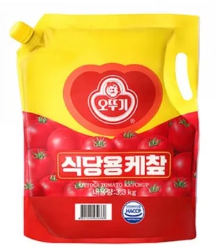 케찹,스파우트팩,3.3Kg,오뚜기,실온