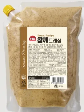 해표참깨드레싱,2Kg(사조대림,냉장)