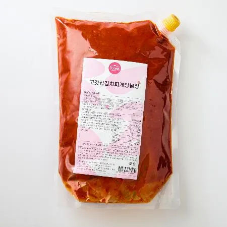 [H쿡]고깃집김치찌개양념장,2kg,스푸센,냉장