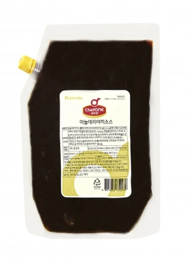 쉐프원마늘데리야끼소스(대상,냉장) 이미지