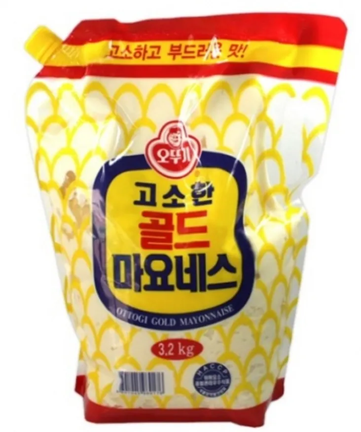 골드마요네즈(스파우트팩),3.2Kg,오뚜기,실온 이미지