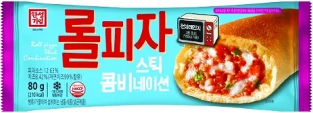 롤피자스틱콤비네이션(한성,냉동),80g
