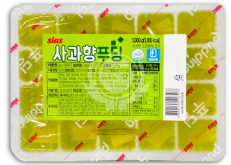 사과향푸딩(시아스,냉장)