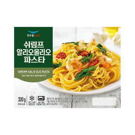 알리오올리오파스타,320g(한우물,냉동)