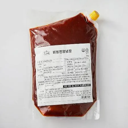 [H쿡]비빔면양념장,2kg,스푸센,냉장