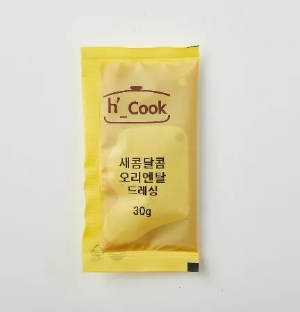 [H쿡]새콤달콤오리엔탈드레싱30g*150개,스푸센,냉장
