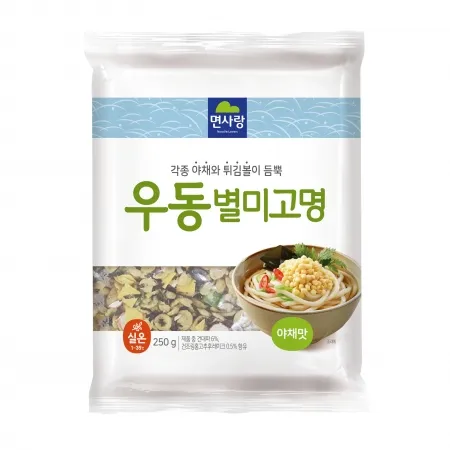 야채맛우동별미고명(우동건더기), 250g, 면사랑,실온