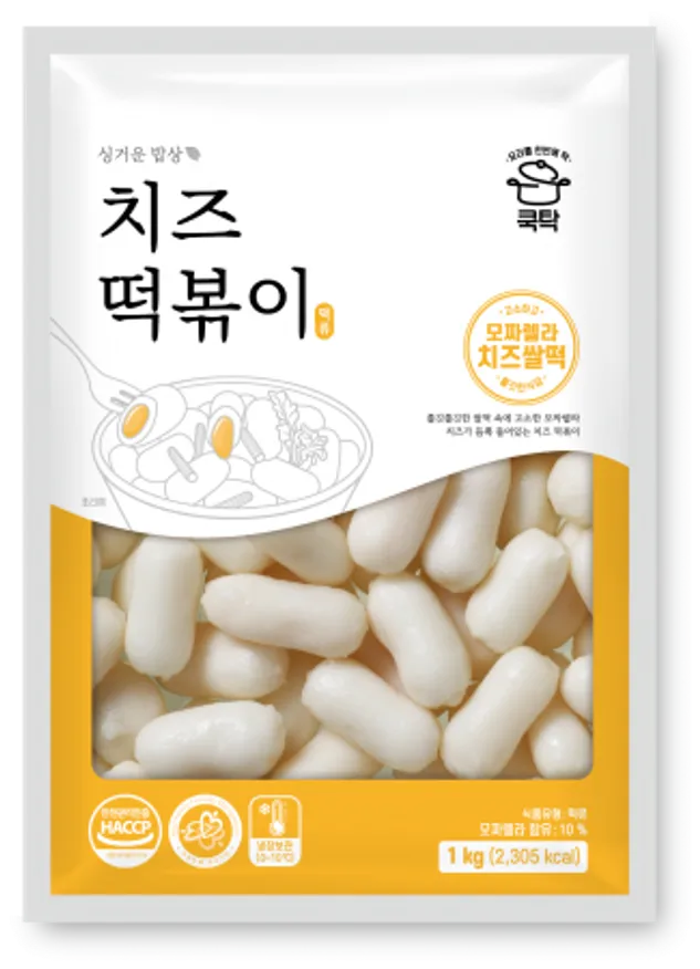 치즈떡볶이,1Kg,냉장 이미지
