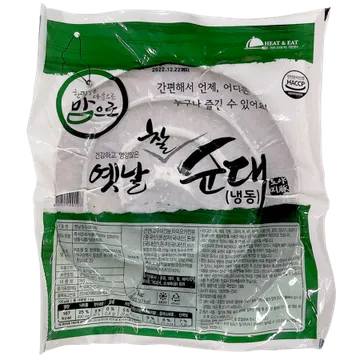 옛날찰순대 (중탕용), 1Kg, 도야지식품, 냉동