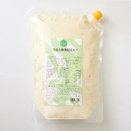 [H쿡]크림스파게티소스,2kg,스푸센,냉동