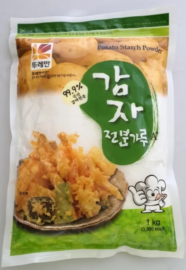 감자전분100%, 1Kg, 뚜레반, 실온, 국산 이미지