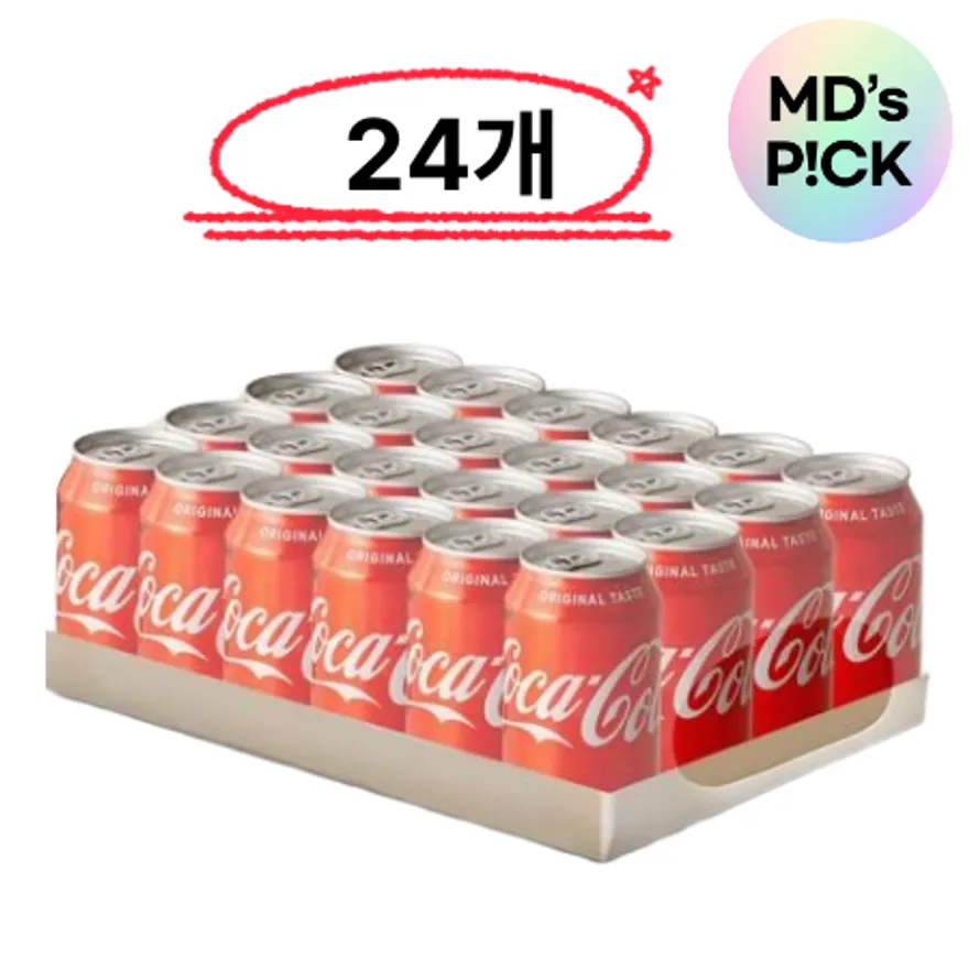 ⭐한정특가⭐코카콜라,355ml*24EA,실온 이미지