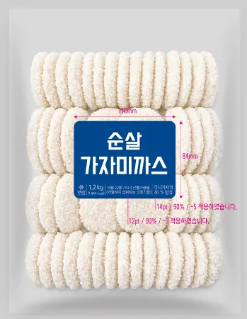 순살가자미까스,1.2Kg(사조오양,냉동,수입)