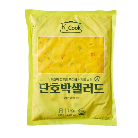 ⭐현대특가⭐[H-COOK]단호박샐러드,1kg,(엠디에스,냉장)