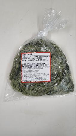 염미역줄기,1Kg(수율60%내외),(정제염:중국산/상품,국산)