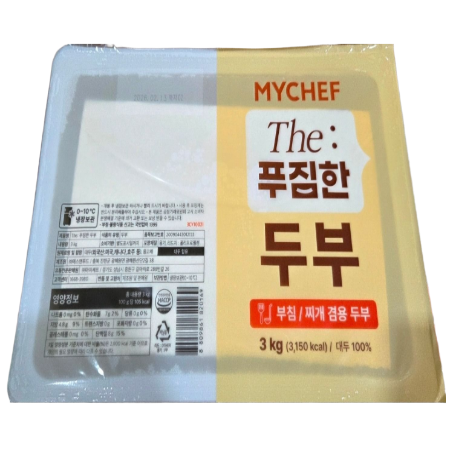 ⭐현대특가⭐더푸짐한두부,3kg,찌개/부침겸용(에스앤푸드,냉장,수입)