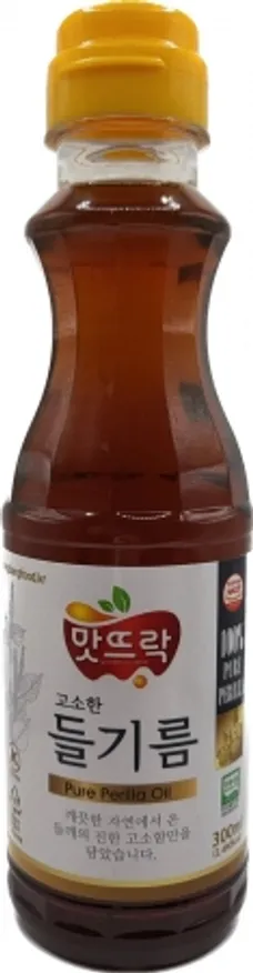 맛뜨락고소한들기름, 300ml, 동방제유,실온,국산 이미지