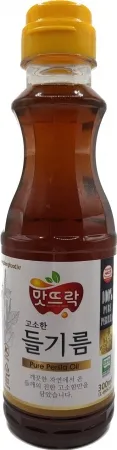 맛뜨락고소한들기름, 300ml, 동방제유,실온,국산
