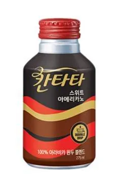 칸타타스위트아메리카노, 6600ml, 롯데칠성,실온,국산