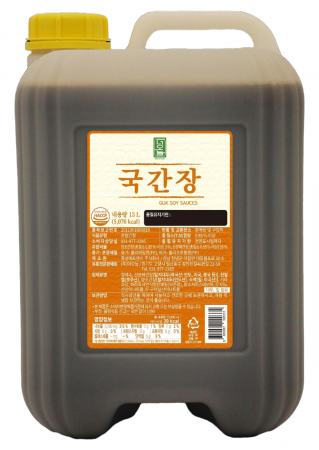⭐단독특가⭐국간장, 13L, (더오늘,실온,업소용,국산)