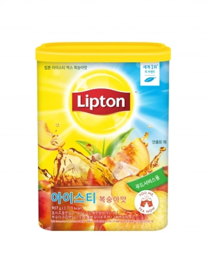 립톤아이스티 복숭아(유니레버,실온) 이미지