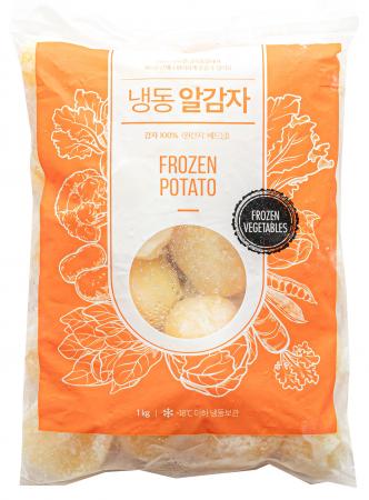 알감자, 1kg, 상품, 냉동, 탈피, 수입