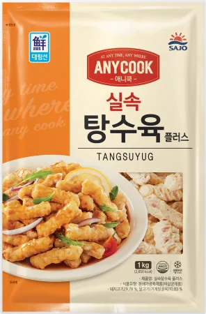 실속탕수육(분쇄육), 1Kg, 사조대림, 냉동