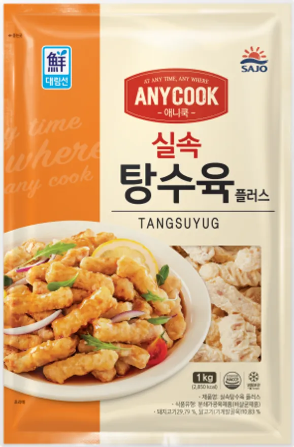 실속탕수육(분쇄육), 1Kg, 사조대림, 냉동 이미지