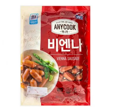 애니쿡비엔나소시지,1kg, 사조대림, 냉장