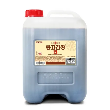 몽고진간장(양조17%,TN0.81), 13L, 몽고식품,실온