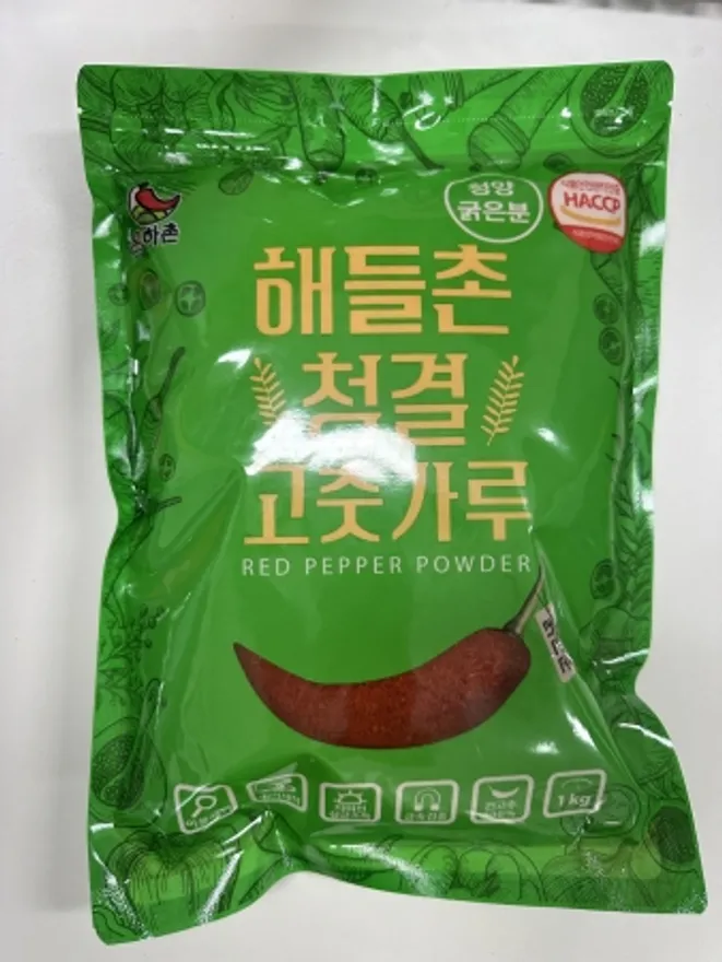 청양고춧가루(중국, 중분), 1Kg, 해들촌, 실온 이미지