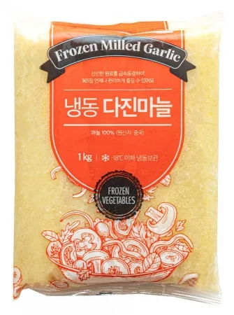 다진마늘, 1Kg, 상품, 냉동, 중국
