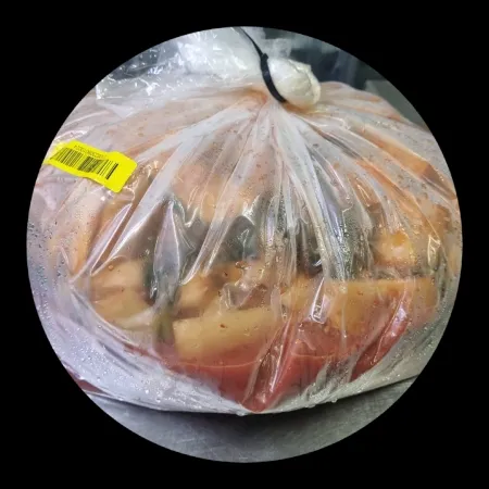 ⭐중숙⭐총각김치(동심,실온),10kg/BOX,알타리무:국내산/고추분:중국산 이미지