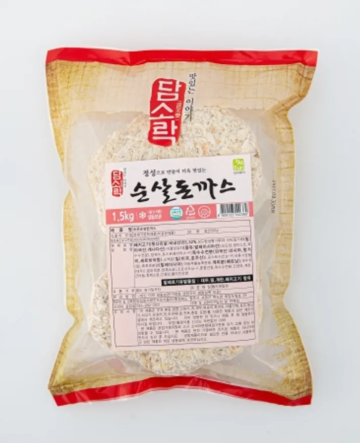 조은식품 담소락프리미엄순살돈까스, 1.3kg, 후지, 냉동 이미지