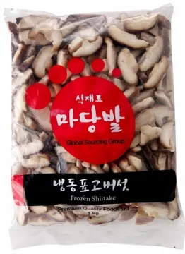 표고버섯채. 1kg, 상품,냉동,중국