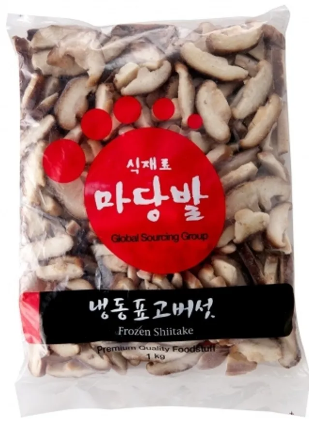 표고버섯채. 1kg, 상품,냉동,중국 이미지