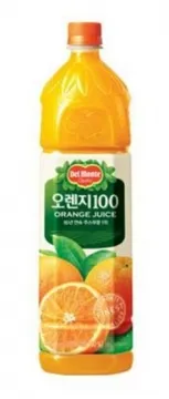 델몬트오렌지주스, 1500ml, 롯데칠성,실온