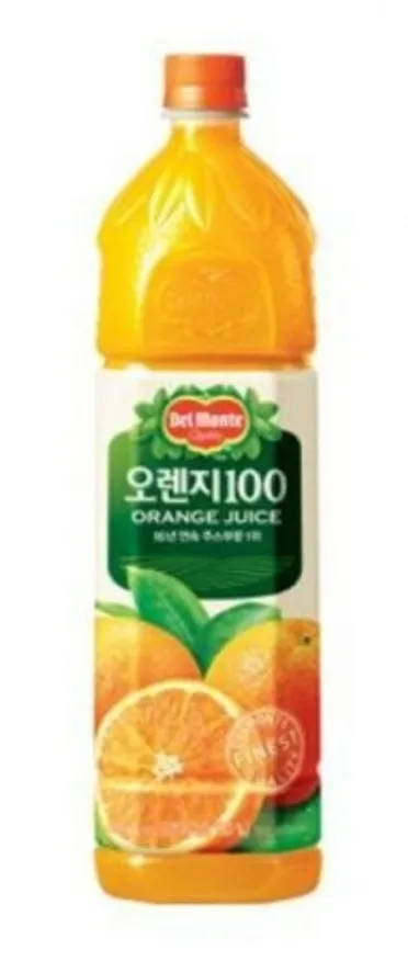 델몬트오렌지주스, 1500ml, 롯데칠성,실온 이미지
