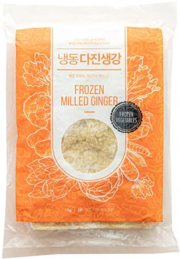 다진생강,1Kg(블록냉동)상품,베트남 이미지