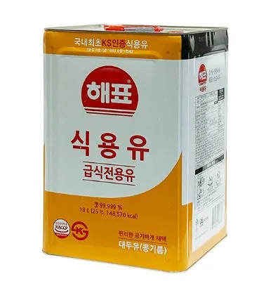 사조해표 식용유(급식용), 18L, 상온