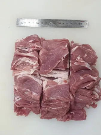 돈육,1Kg(5*5*0.4cm),전지,냉장,불고기용,국산,밀봉/진공포장 아님