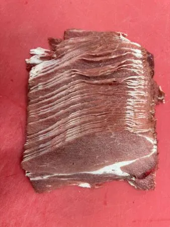 우전각,샤브샤브용,1Kg(0.1cm),냉동,Steer,호주,밀봉/진공포장 아님 이미지