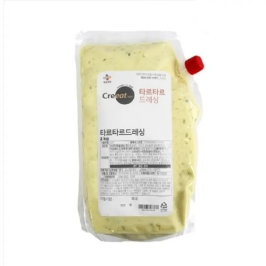 타르타르드레싱,2Kg,CJ,냉장 이미지
